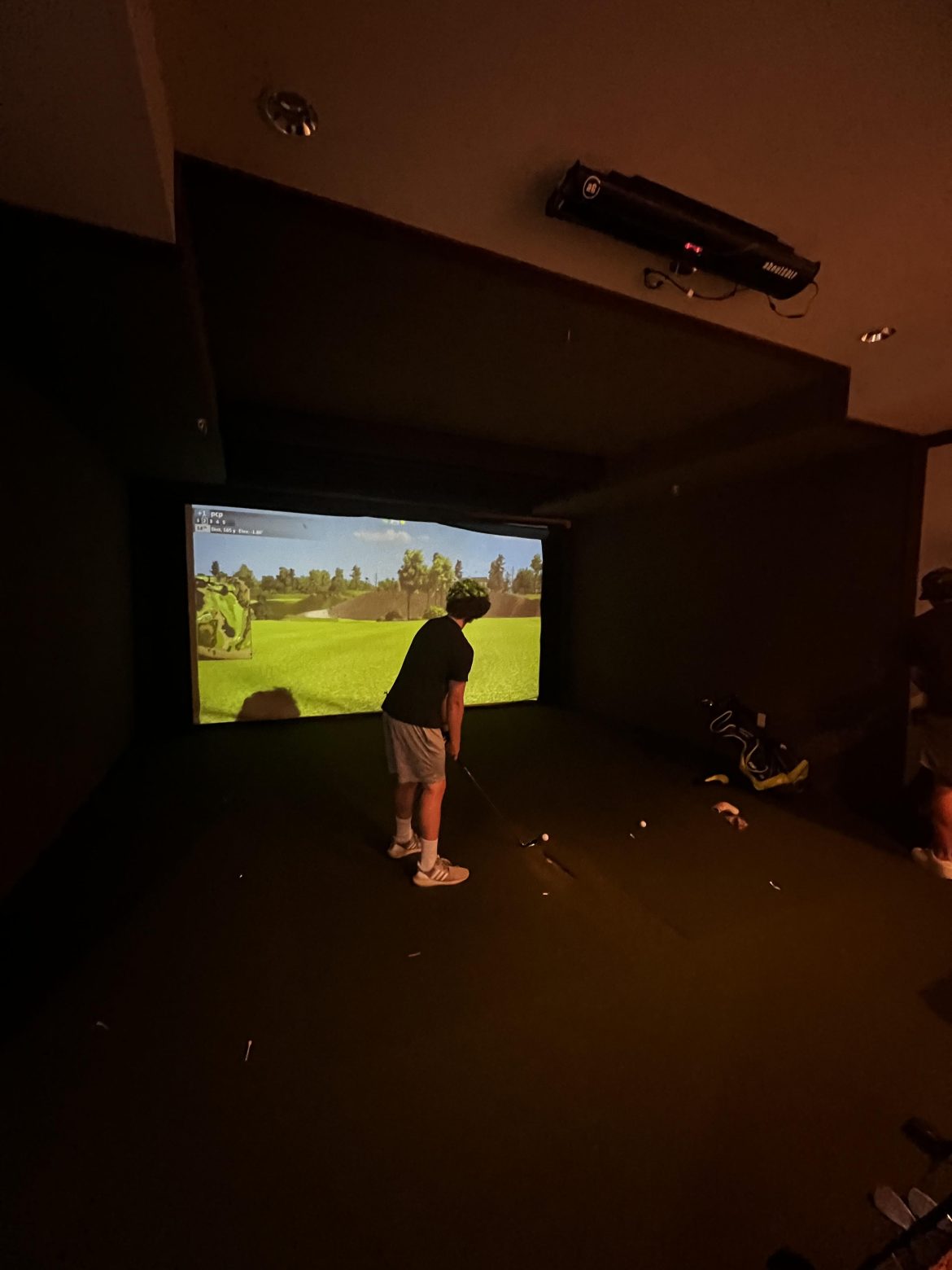 How Commercial Simulator Venues Price Bay Time Indoor golf simulator bay, portrait