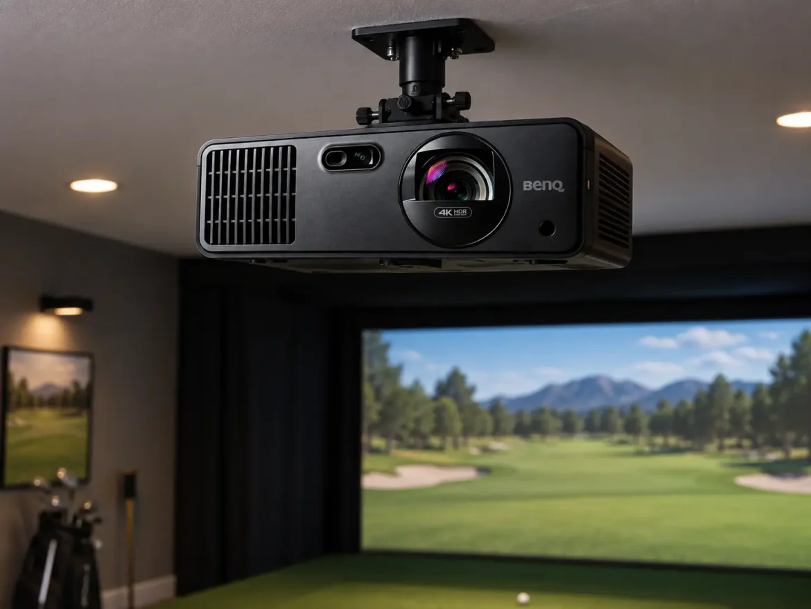 BenQ AK700ST 4K golf simulator projector