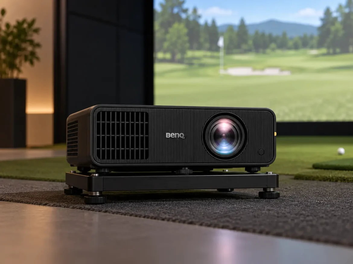 BenQ AW30ST golf simulator projector