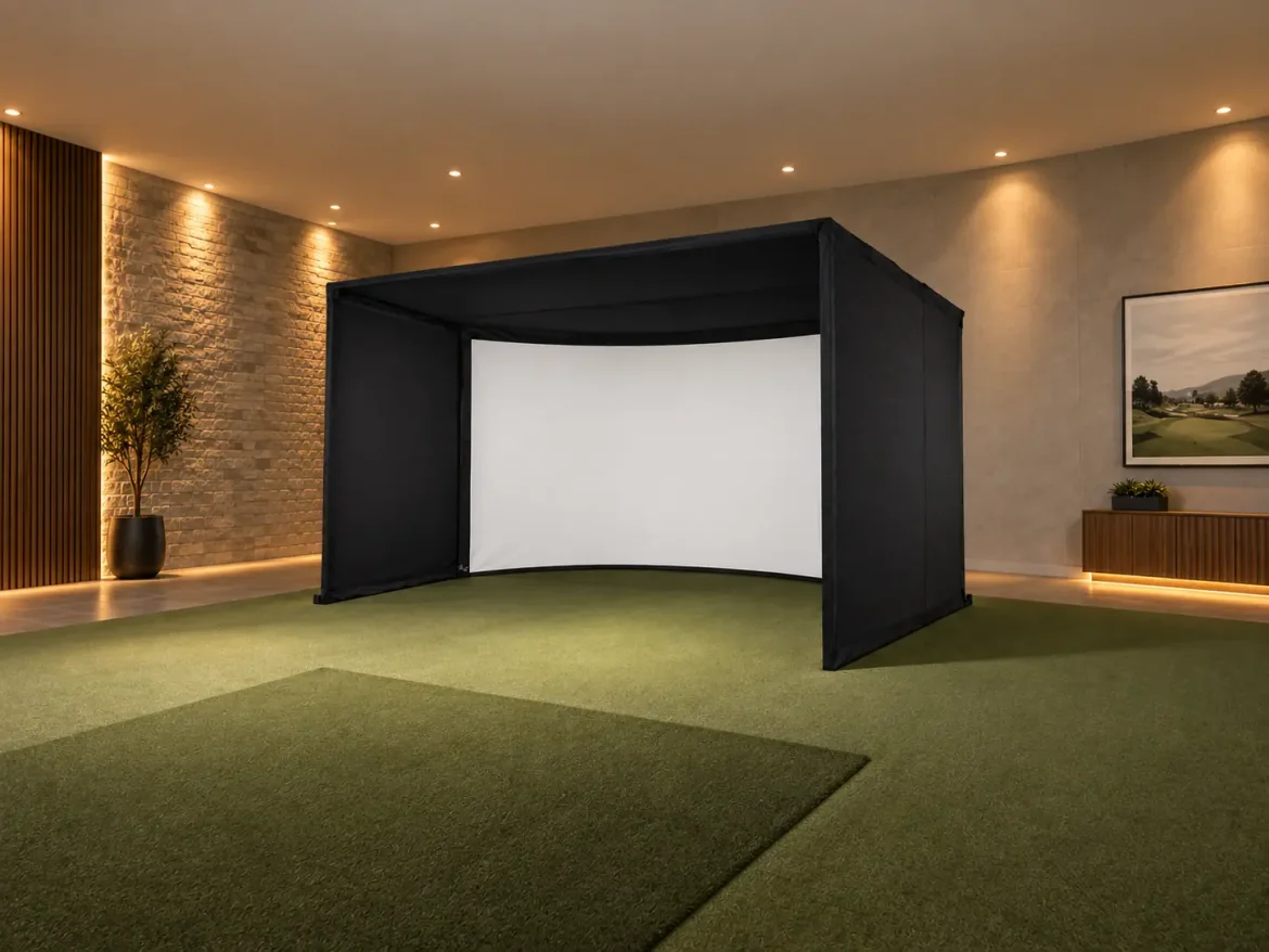carls place curved enclosure