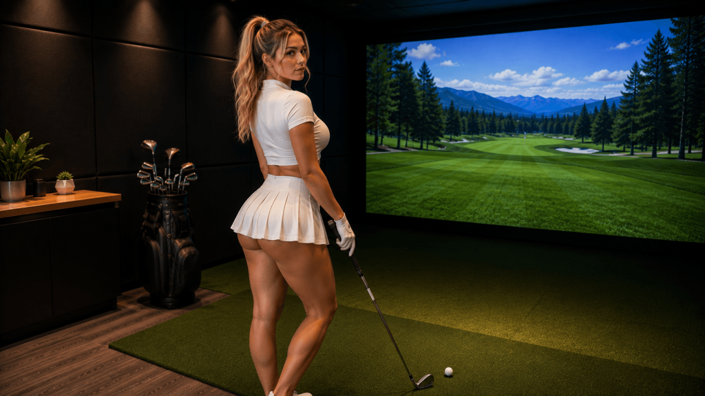 Golf Simulator Swing Wallpaper