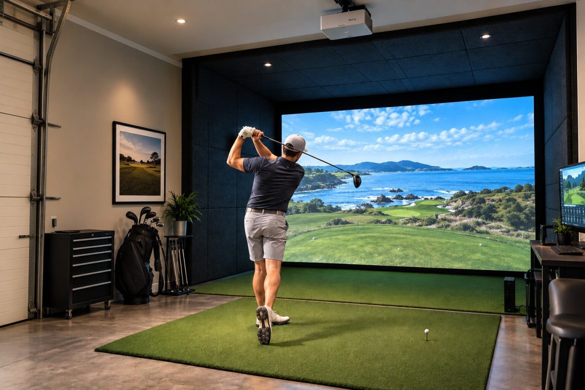 How to Build an Indoor Golf Simulator Room